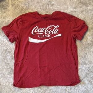 Coca-Cola Classic Red Tee with White Logo